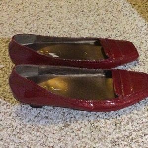Red heels by Me Too